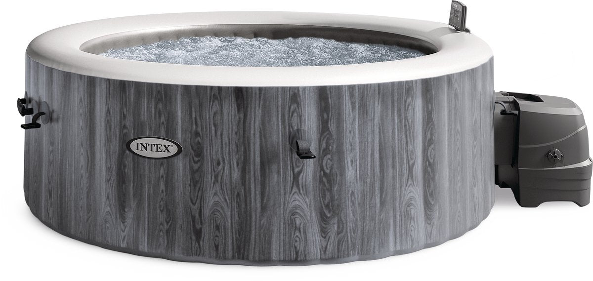 INTEX - PureSpa jacuzzi GREYWOOD deluxe 4pers - 196x71cm