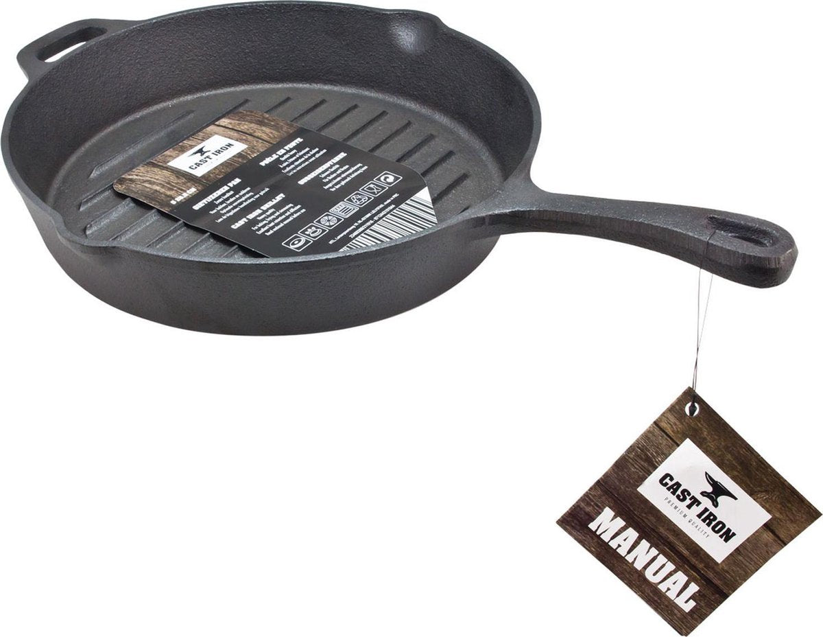 Grillpan 26.5cm - gietijzer TU UC