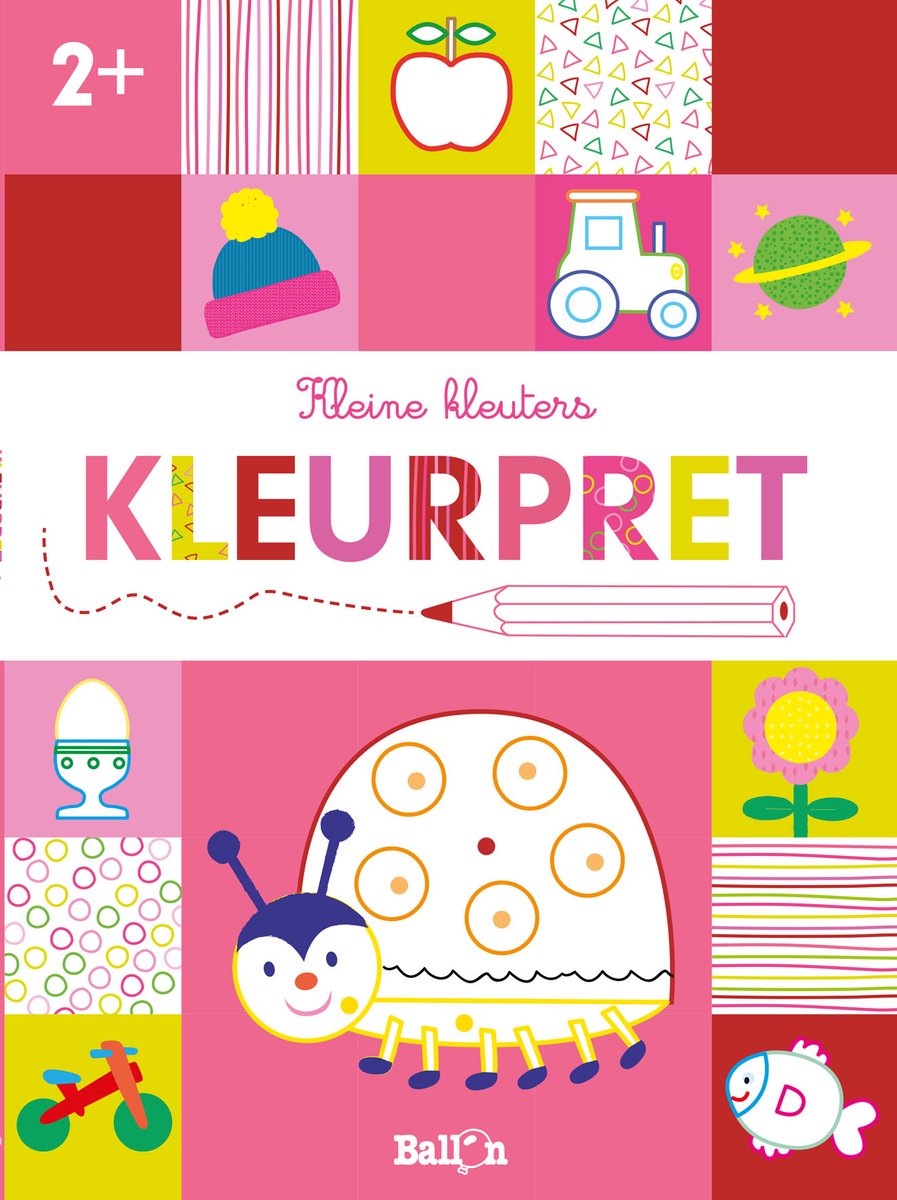 Kleine kleuters kleurpret - 2j.