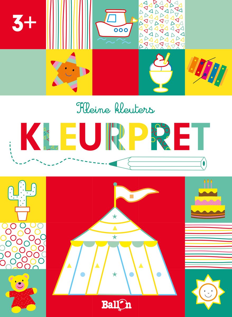 Kleine kleuters kleurpret - 3j.
