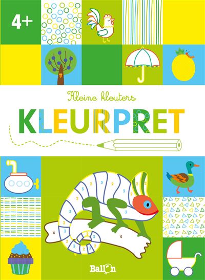 Kleine kleuters kleurpret - 4j.
