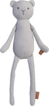 BAM BAM Organic Bear - knuffel - grijs