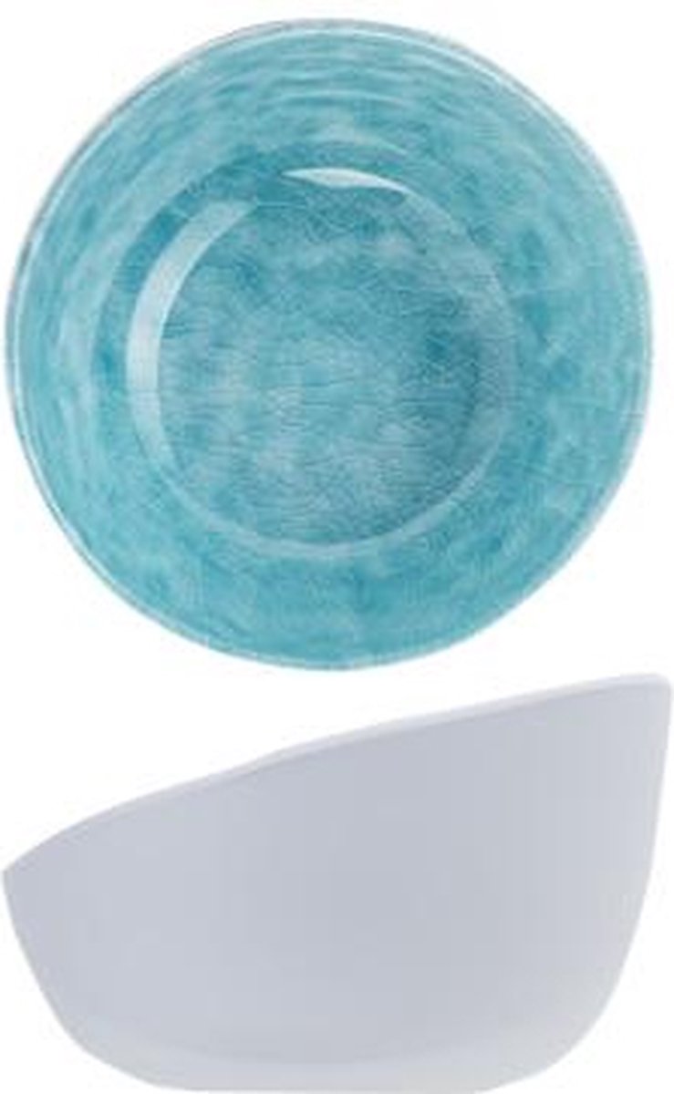 COSY&TRENDY Streetfood - Bowl 16cm - azzurro 100% melamine TU UC
