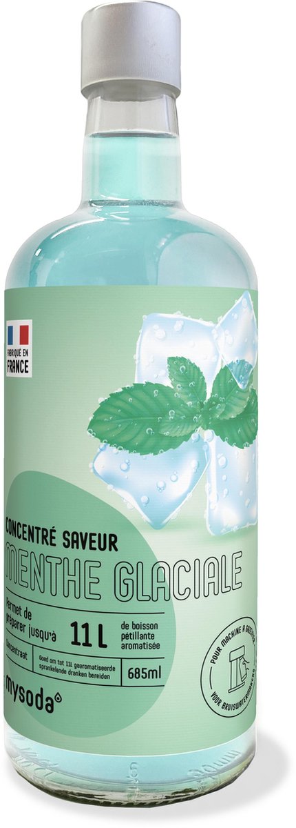 MySoda smaak 685ml - ice mint TU UC