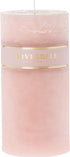 RIVERDALE Kaars - 10x20cm - roze zomer