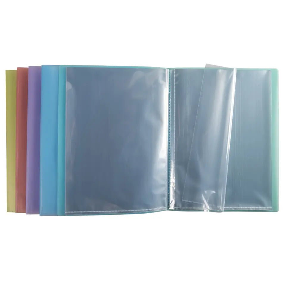 EXACOMPTA Chromaline - Showalbum A4 met 50mappen - pastel ass. (prijs per stuk)