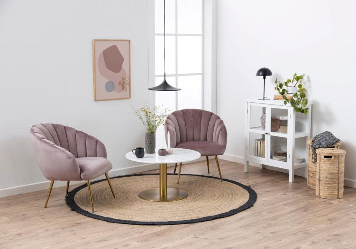 DANIELLA resting chair - dusty rose 0000087682   TU LU