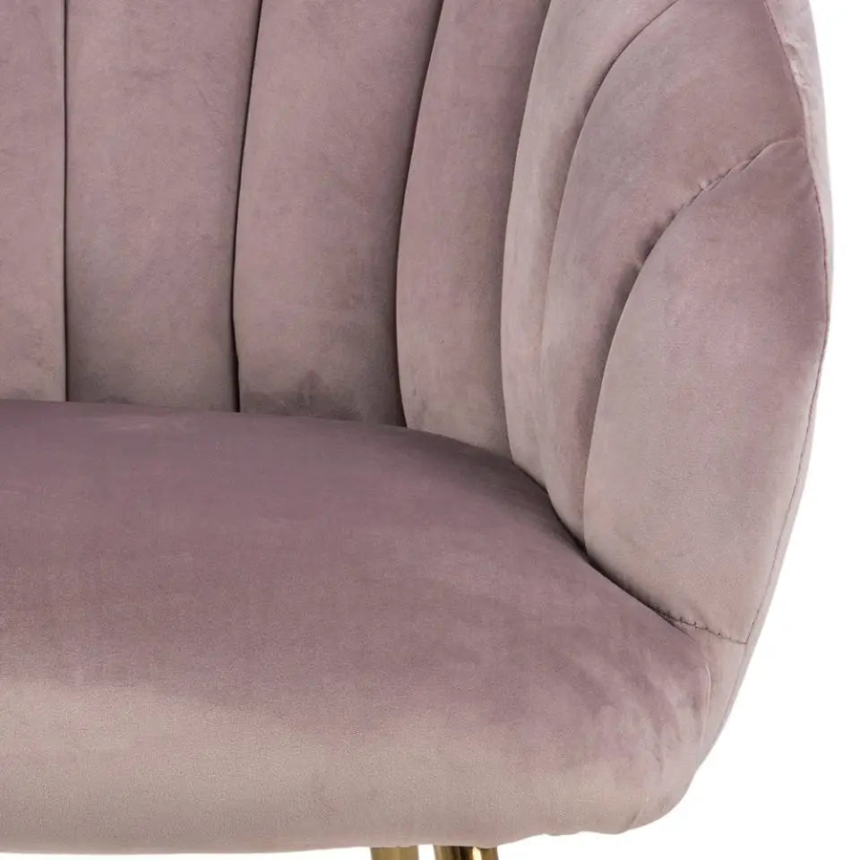DANIELLA resting chair - dusty rose 0000087682   TU LU