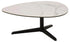 BARNSLEY koffietafel - white glass - 84x 77x34cm - matt black H000020306   TU UC