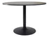 IBIZA Tafel dining rond - ash veneer - 110x74cm - matt black    H000020291