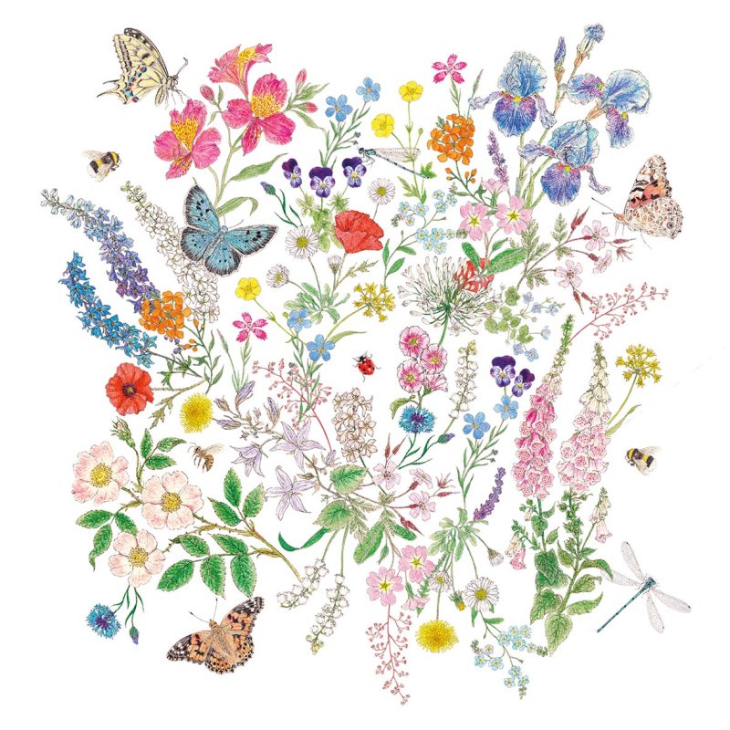 PPD Servetten - 33x33cm - Nature romance