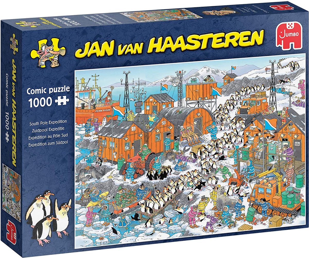 JUMBO Puzzel 1000st. JvH - South Pole Expedition