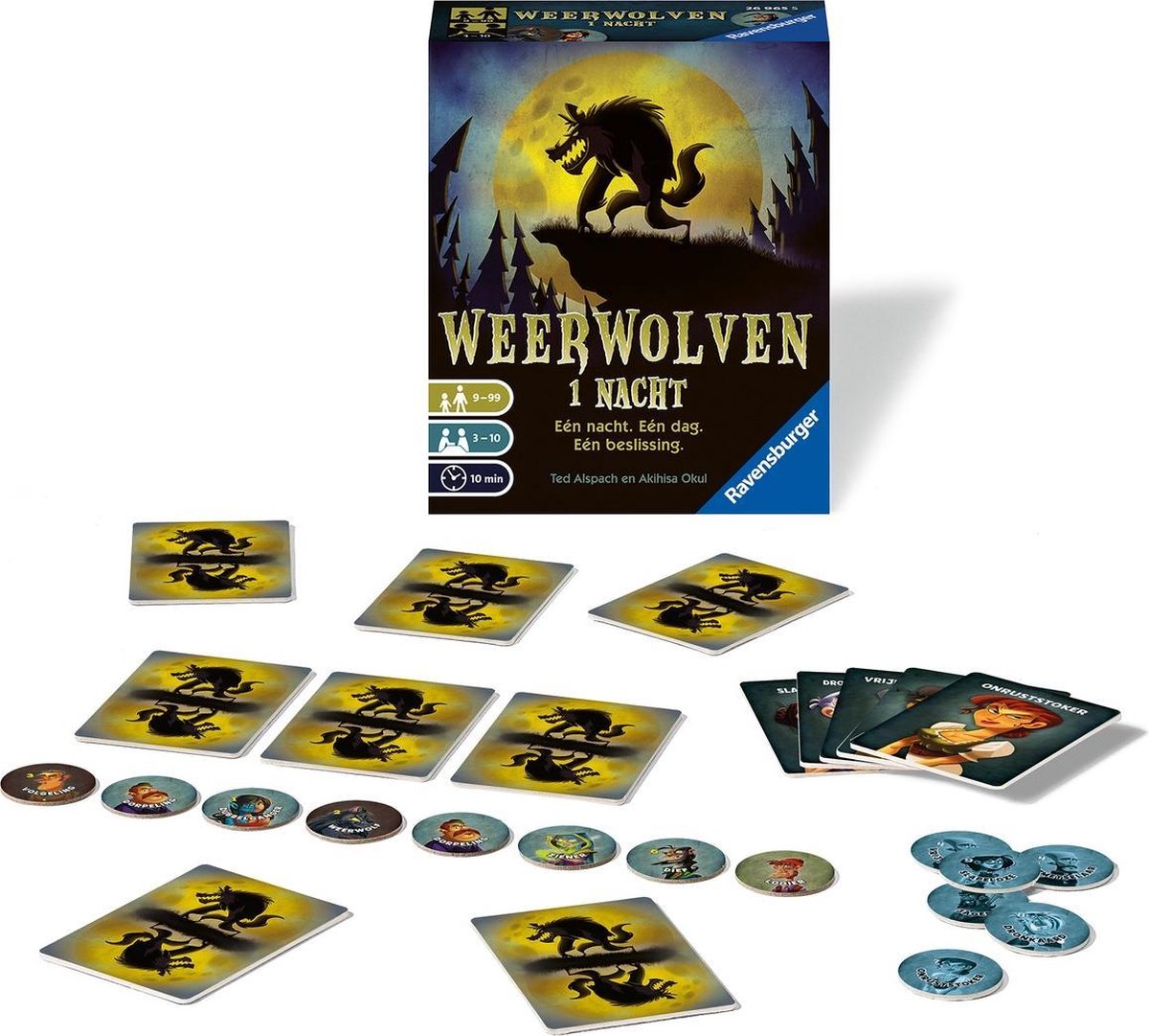 RAVENSBURGER Spel - Weerwolven 1 nacht
