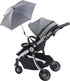 Parasol - zwart UV voor op Buggy