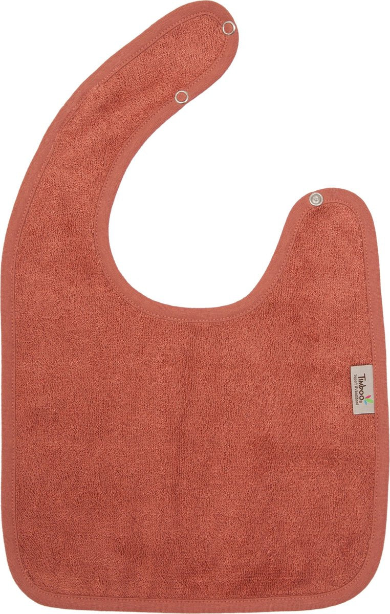 TIMBOO Slab met drukknoop - 26x38cm - apricot blush