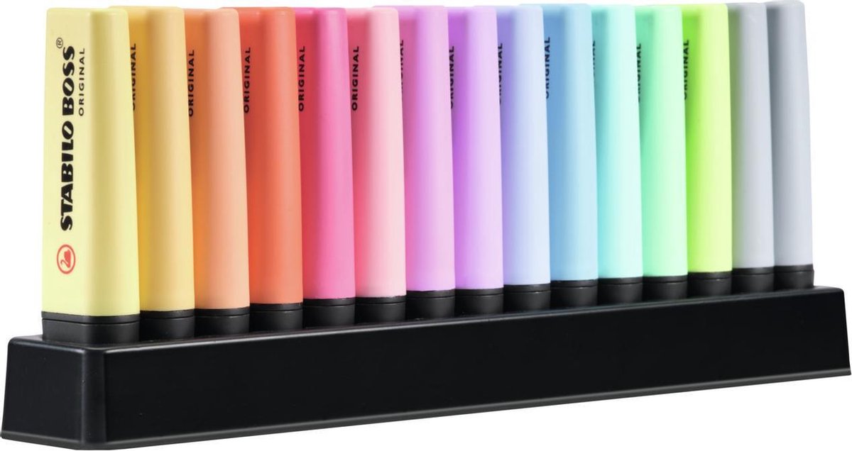STABILO Boss pastel deskset - 15st