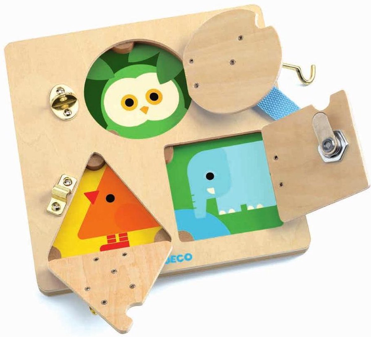 DJECO Basic - Lockbasic puzzel sloten