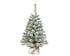 Kerstboom mini imperial snowy 41x75cm -  groen/wit besneeuwd