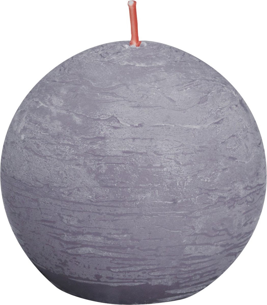 BOLSIUS Bolkaars 7.6cm- frosted lavender rustiek   TU UC