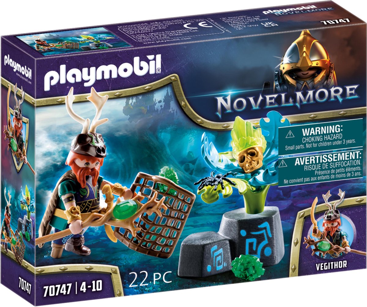 PLAYMOBIL Violet vale 70747 - Magiër v/d planten    TU UC 2022