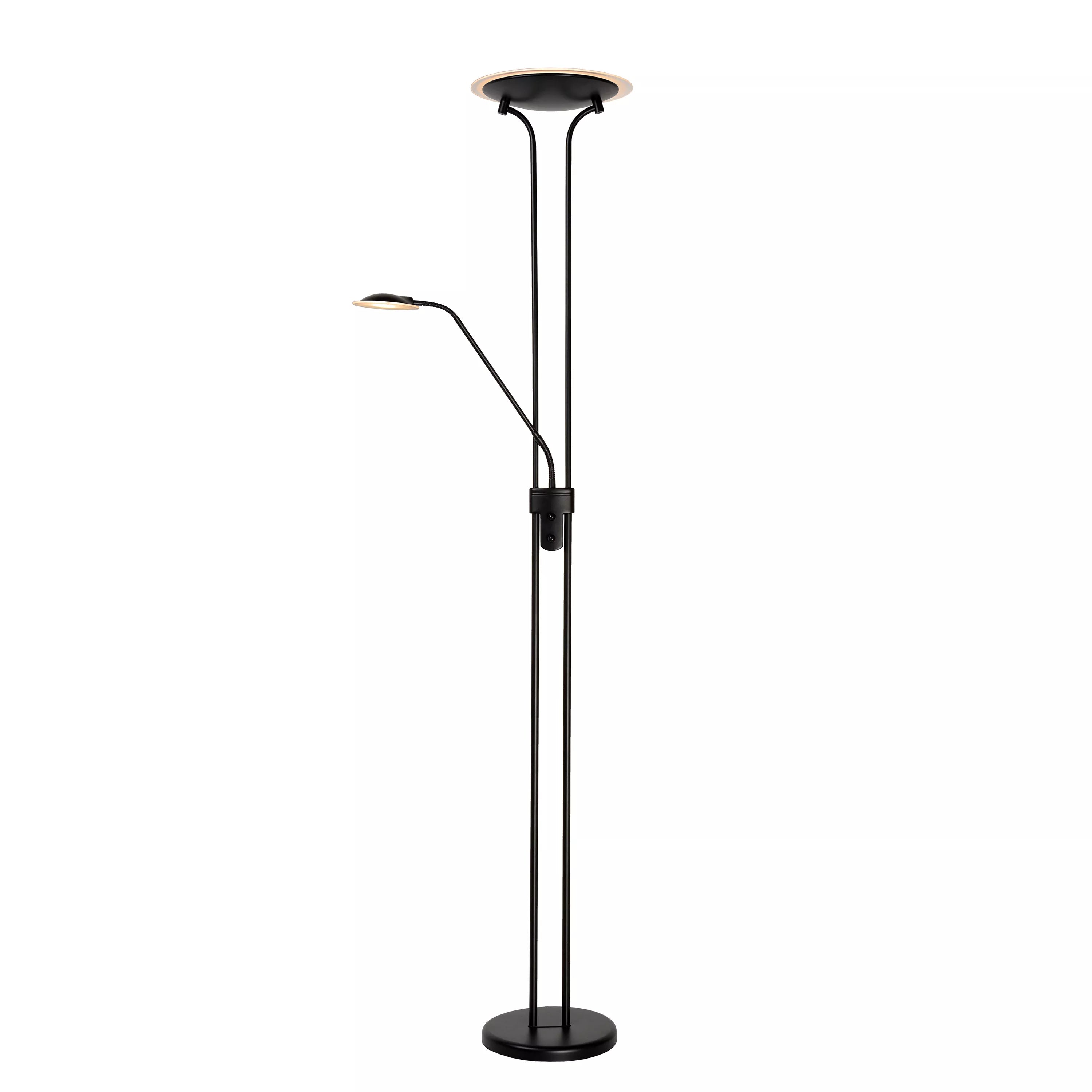 LUCIDE Staanlamp CHAMPION - 25CM 20W 3000K - zwart