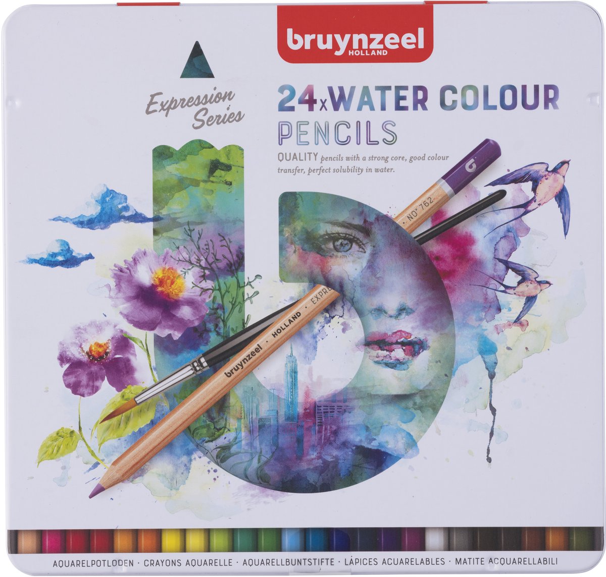 BRUYNZEEL Expression aquarelpotloden - 24st