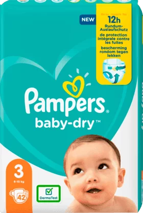 PAMPERS Baby dry - Nr.3 - 42st