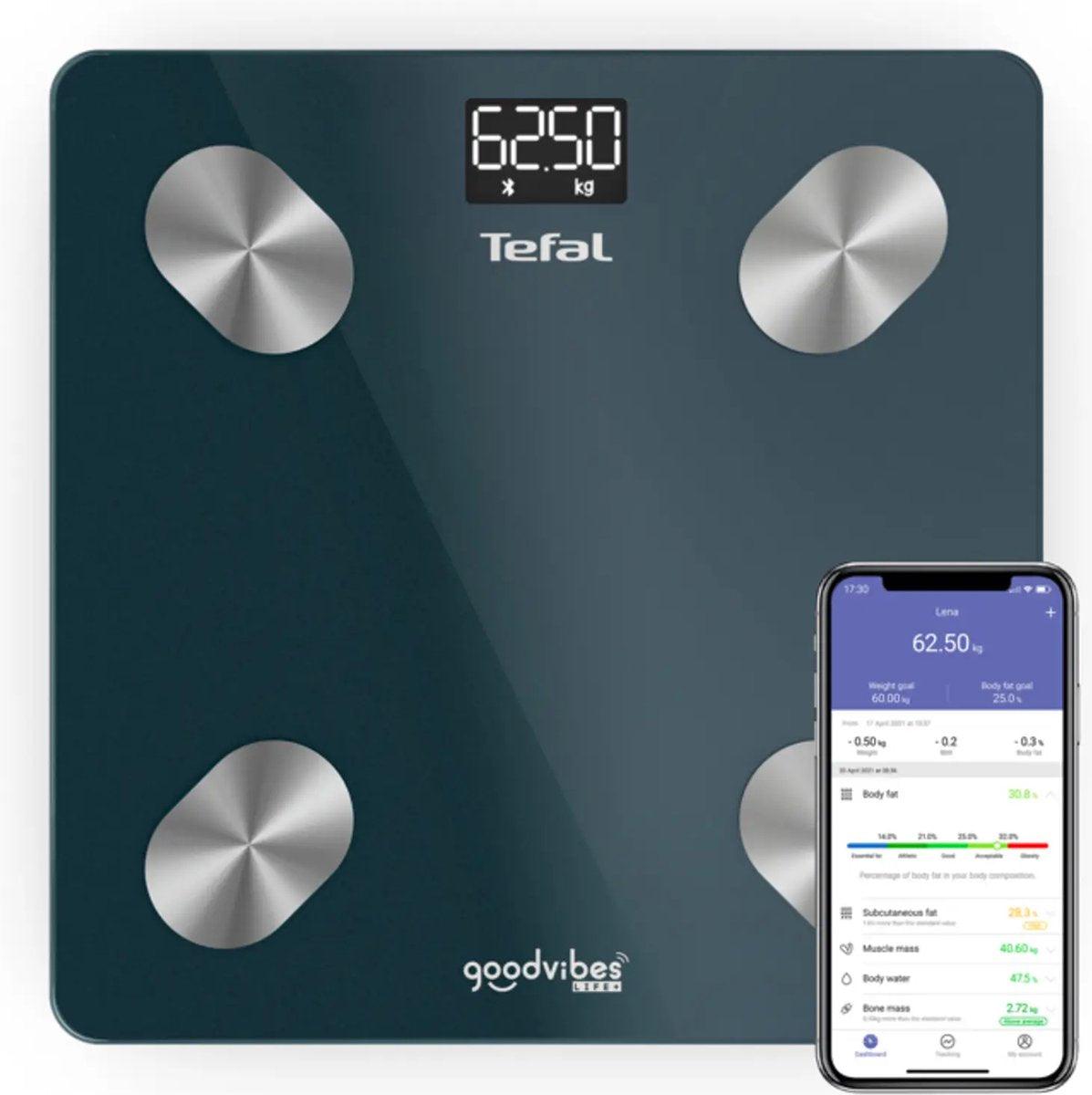 TEFAL Personenweegschaal- Goodvibes Life +trust