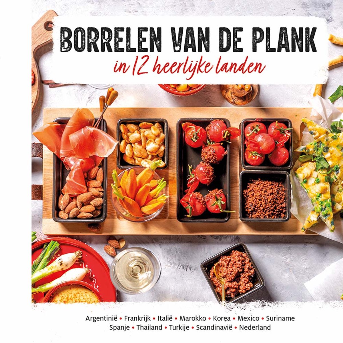 Borrelen van de plank in 12 heerlijke landen