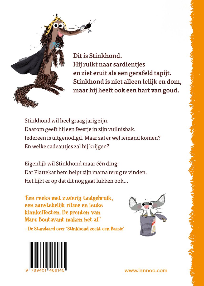 Stinkhond is jarig - Colas Gutman