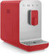 SMEG Bean to cup koffiemachine - rood volautomaat espressomachine 1.4L  TU UC