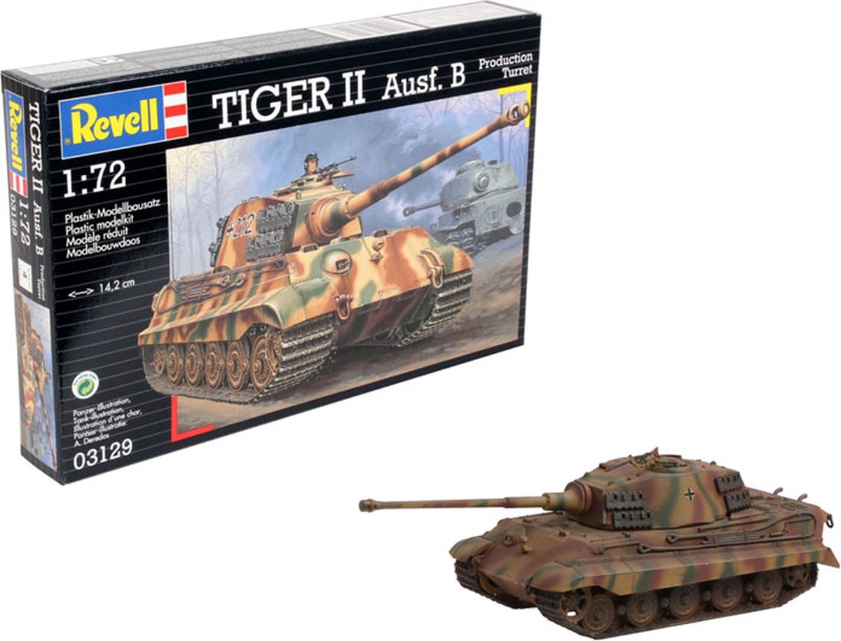REVELL - Tiger II Ausf. B tank leger