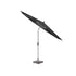 Platinum RIVA parasol D 2.5m - zwart excl. voet