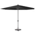 PLATINUM Riva parasol D 3,5m - zwart