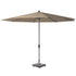 PLATINUM Riva parasol D 3,5 m - taupe