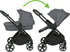 QUAX Yuka Kinderwagen + adapter - dark grey  tu UC