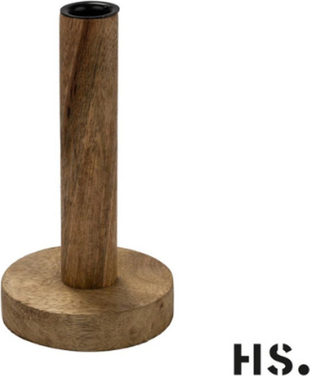 Home Society MADERA Kandelaar L        � 10.5x4x21cm