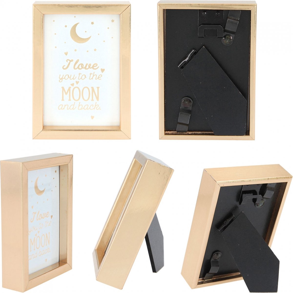 DEPESCHE Fotolijst met complimenten - wit, zilver of goud assortiment