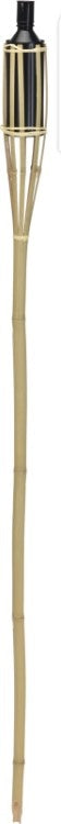 Tuinfakkel bamboe naturel - 150cm