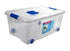 HEGA Opbergbox op wielen 61L- 73x41x31cm TU