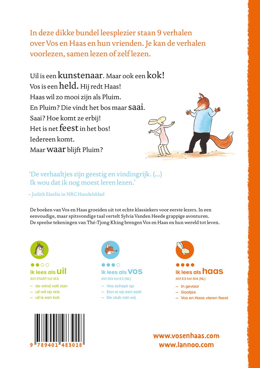 Het grote groeiboek van Vos en Haas
