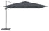 CHALLENGER T1 Premium parasol 350x350cm- doek faded black / mast antraciet
