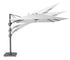 CHALLENGER T1 Premium parasol 350x350cm- doek havanna - paal antraciet excl voet