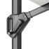 CHALLENGER T1 Premium parasol 350x350cm- doek havanna - paal antraciet excl voet