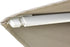 CHALLENGER T2 Premium parasol 300x300cm- manhattan/ wit excl. voet