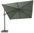 CHALLENGER T2 parasol 3x3m- olijf/ antra excl. voet