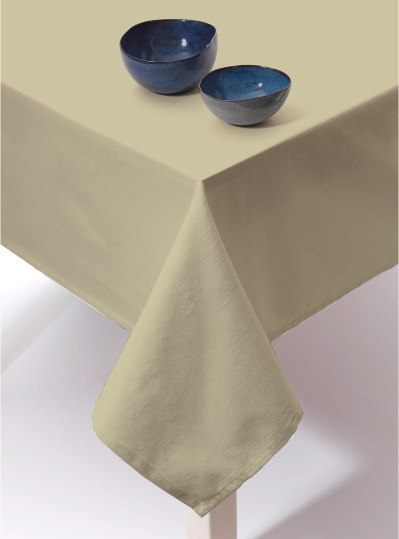 TINT Basic tafelkleed - 150x250cm- beige cobblestone uni