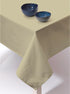 TINT Basic tafelkleed - 150x250cm- beige cobblestone uni