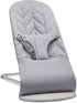 BabyBjorn BLISS relax- licht grijs quilt kroonblad