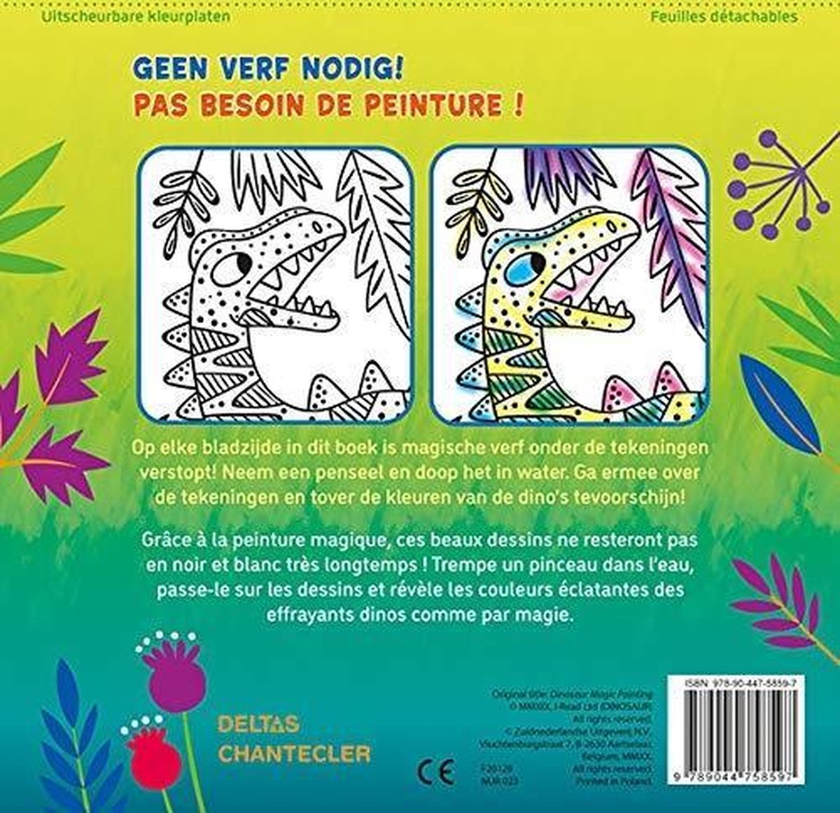 Magic color DINO - Schilderen met water